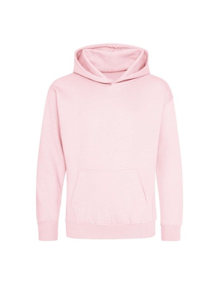 Kinder-Sweatshirt JustHoods - Babyrosa 9/11 Jahre