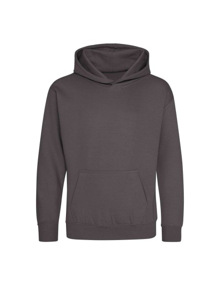 Kinder-Sweatshirt JustHoods - Anthrazit 5/6 Jahre
