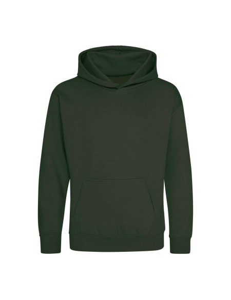Kinder-Sweatshirt JustHoods - Waldgrün 3/4 Jahre