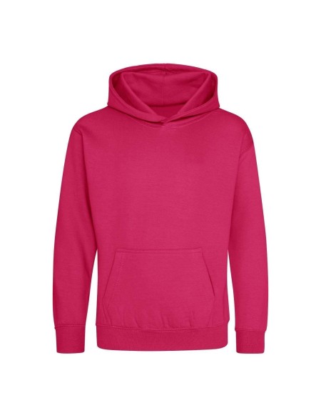 Kinder-Sweatshirt JustHoods – Pink 9/11 Jahre