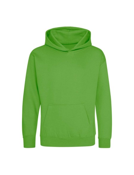 Kinder-Sweatshirt JustHoods - Limettengrün 9/11 Jahre