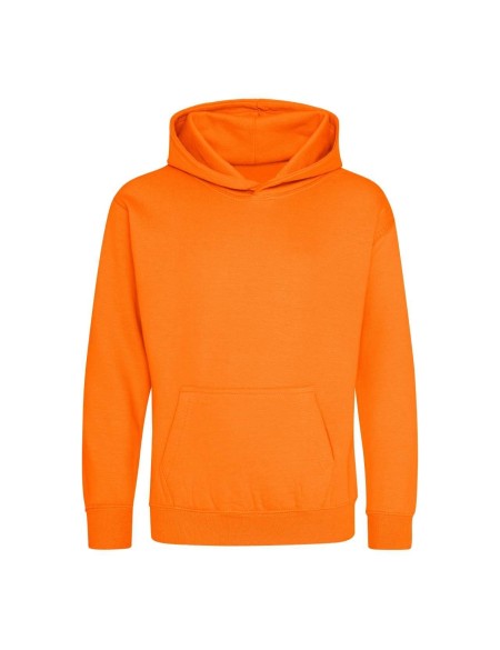 Dětská mikina JustHoods - Orange crush 1/2 roky