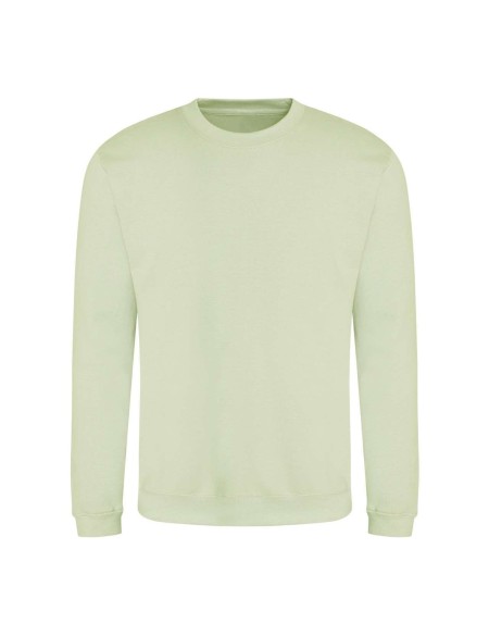 Unisex Kapuzenpullover ohne Kapuze JustHoods - Pistaziengrün XL