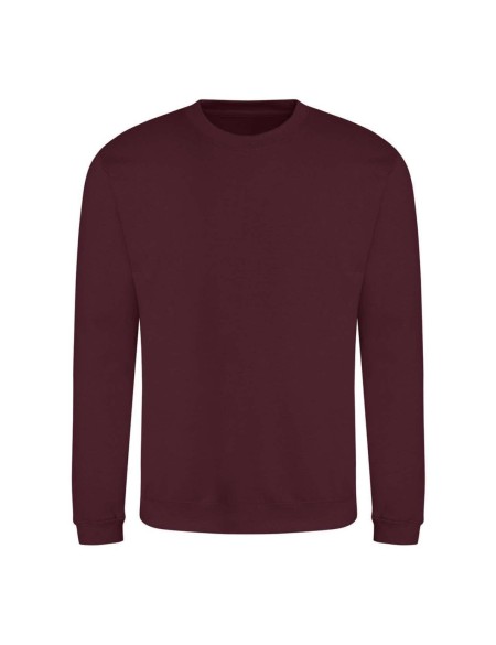 JustHoods Unisex Kapuzenpullover – Burgunderrot 3XL