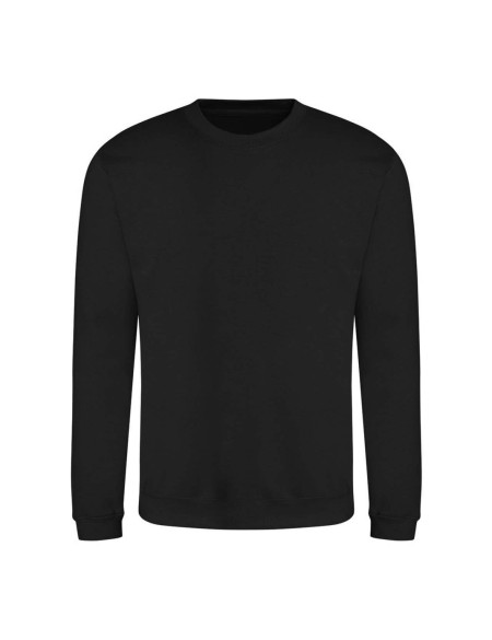 JustHoods Unisex-Kapuzenpullover – Tiefschwarz XS