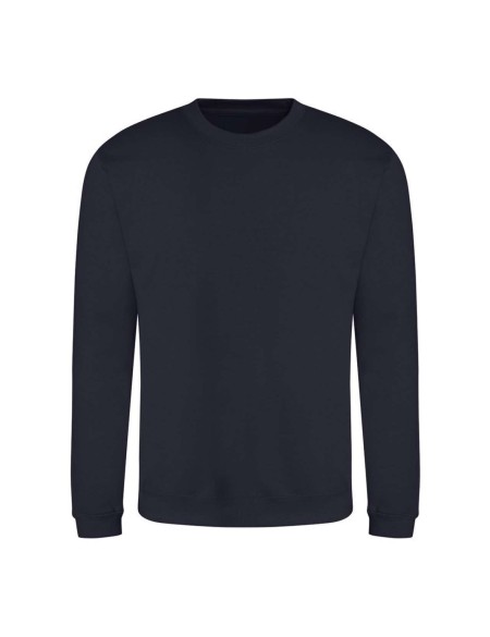 Unisex mikina bez kapuce JustHoods - New french navy XXL