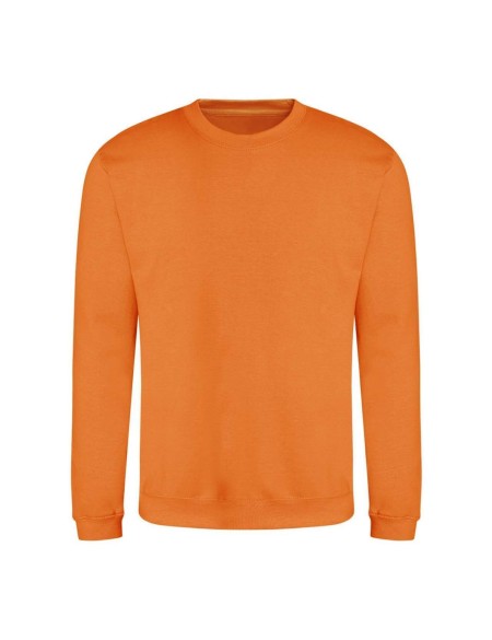 Unisex-Hoodie ohne Kapuze JustHoods - Orange crush M