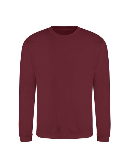 Unisex Kapuzenpullover ohne Kapuze JustHoods - Red hot chili XXL