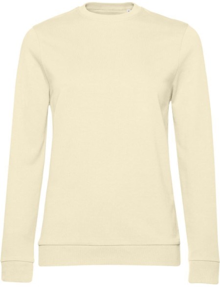 Damen-Sweatshirt ohne Kapuze #Set In - Hellgelb XXL