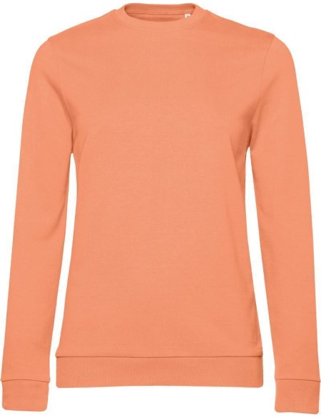 Damen-Sweatshirt ohne Kapuze #Set In - Melonenorange XXL