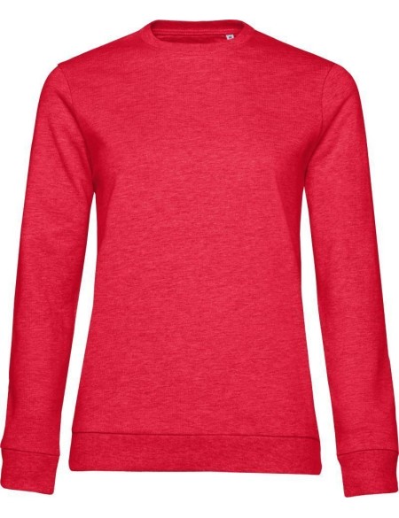 Damen-Hoodie #Set In - Heather red M