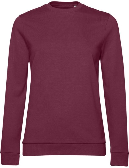 Damen-Sweatshirt ohne Kapuze #Set In - Vínová M