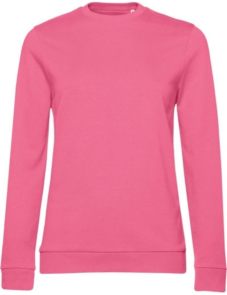 Damen-Hoodie #Set In - Pink fizz S