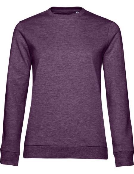 Damen-Hoodie #Set In - Heather Purple S