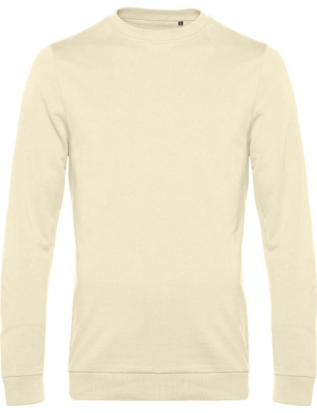 Herren-Sweatshirt ohne Kapuze #Set in - Hellgelb XL