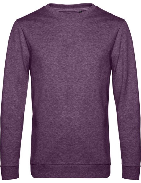 Herren-Hoodie #Set in - Heather Purple L