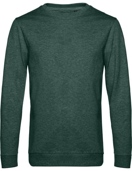 Herren Kapuzenpullover #Set in - Heather dunkelgrün XS