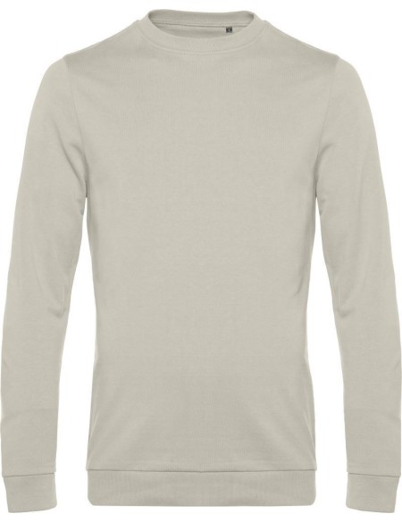 Herren-Sweatshirt ohne Kapuze #Set in - Grauer Nebel L