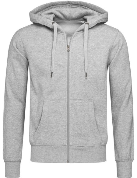 Pánská mikina s kapucí Stedman 5610 - Grey heather XL