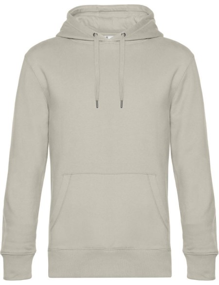 Herren Kapuzenpullover KING Hooded - Grauer Nebel 3XL