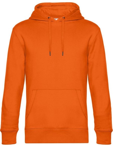 Herren Kapuzenpullover KING Hooded - Pure orange XS