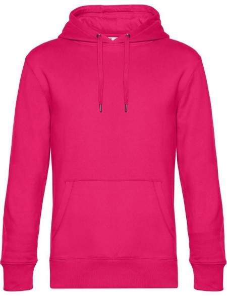 Herren Kapuzenpullover KING Hooded - Magenta Pink L