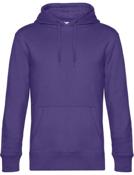 Herren Kapuzenpullover KING Hooded - Strahlendes Lila XS