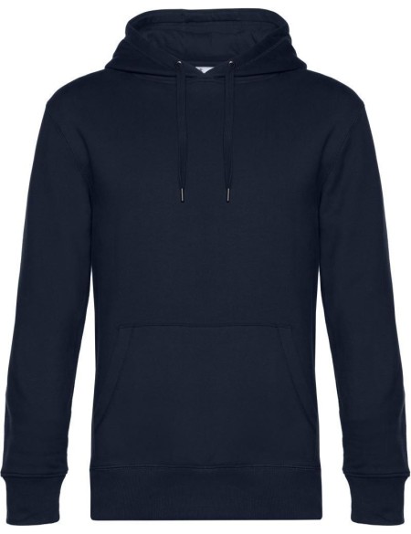 Herren Kapuzenpullover KING Hooded - Marineblau S