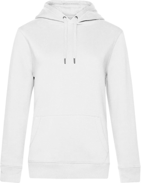 Damen-Kapuzenpullover KING Hooded - Weiß XS