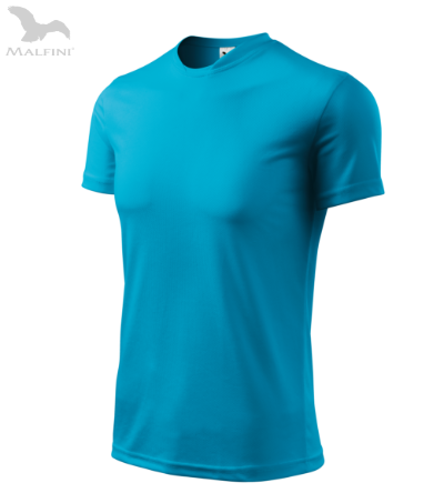 Herren-Sport-T-Shirt FANTASY - Türkis XXL