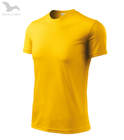 Pánské sportovní tričko FANTASY - Žlutá 3XL