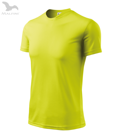 Herren-Sport-T-Shirt FANTASY - Neongelb XXL