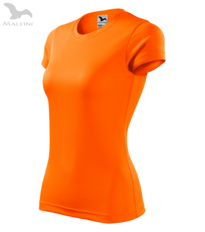 Dámské sportovní tričko FANTASY - Neon orange XS