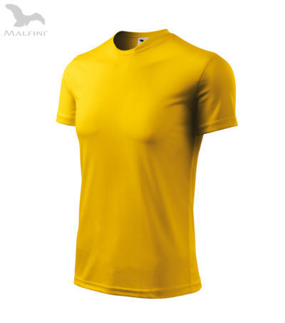 Kinder-Sport-T-Shirt FANTASY - Gelb 134 cm/8 Jahre