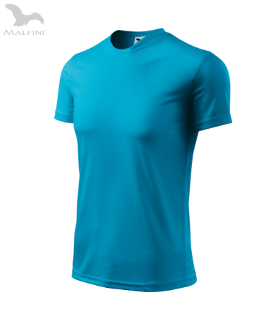 Kinder-Sport-T-Shirt FANTASY - Türkis 146 cm/10 Jahre
