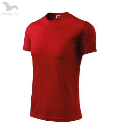 Kinder-Sport-T-Shirt FANTASY - Rot 122 cm/6 Jahre