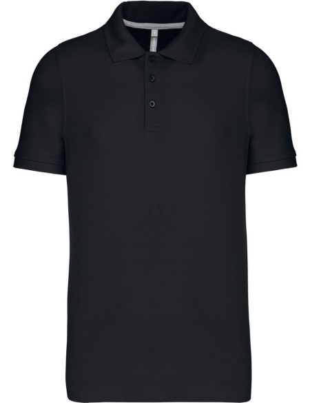 Herren Poloshirt Kariban K241 - Schwarz L