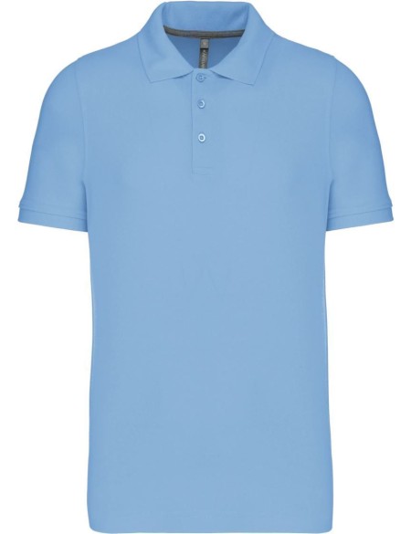 Herren-Poloshirt Kariban K241 – Himmelblau 4XL