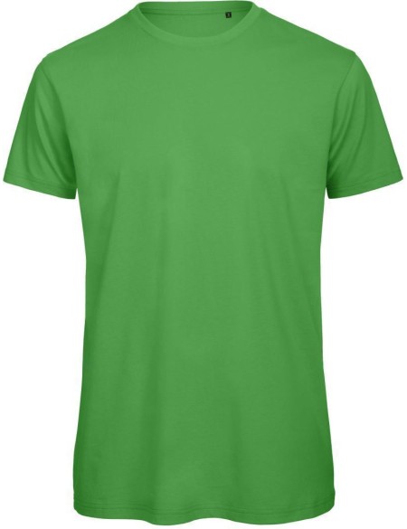 Pánské tričko B+C Inspire T z bio bavny - Real green 3XL