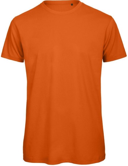 Herren T-Shirt B+C Inspire T aus Bio-Baumwolle – Urban Orange XXL
