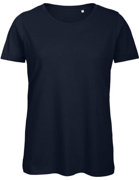 Damen T-Shirt B+C Inspire T aus Bio-Baumwolle - Navy L