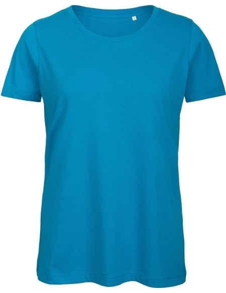 Damen T-Shirt B+C Inspire T aus Bio-Baumwolle - Atoll L