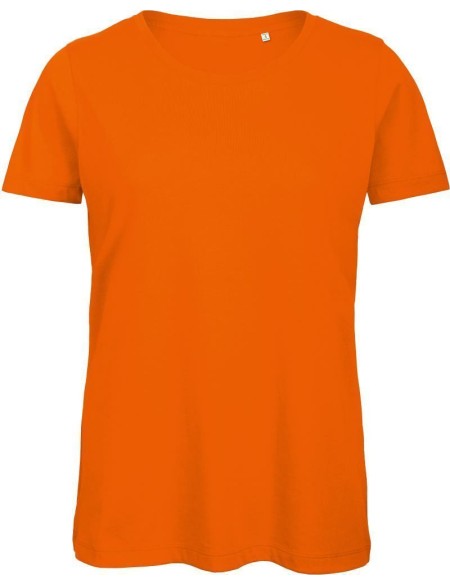 Damen T-Shirt B+C Inspire T aus Bio-Baumwolle - Orange M