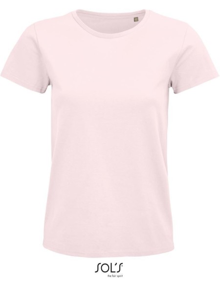 Damen T-Shirt Pioneer - Blassrosa L