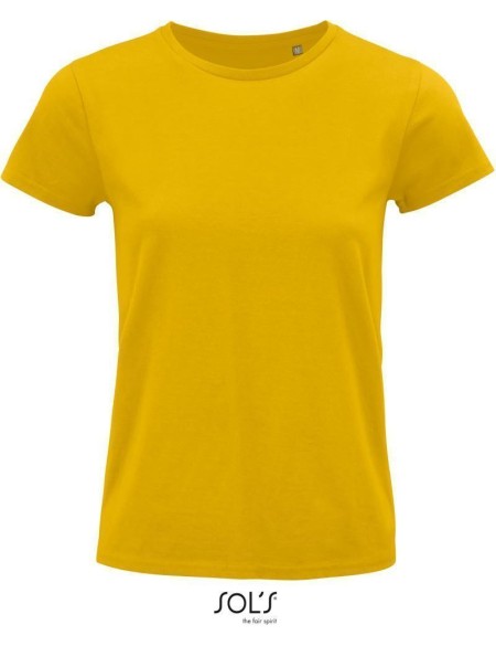 Damen T-Shirt Pioneer - Gold XXL