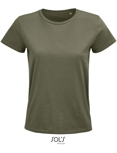 Damen T-Shirt Pioneer - Khaki M