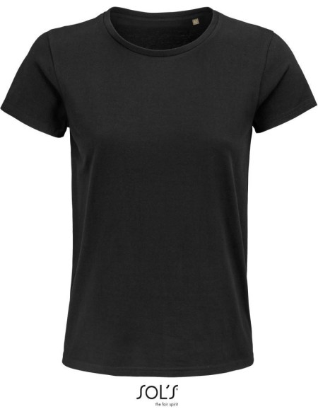 Damen T-Shirt Pioneer - Tiefschwarz S