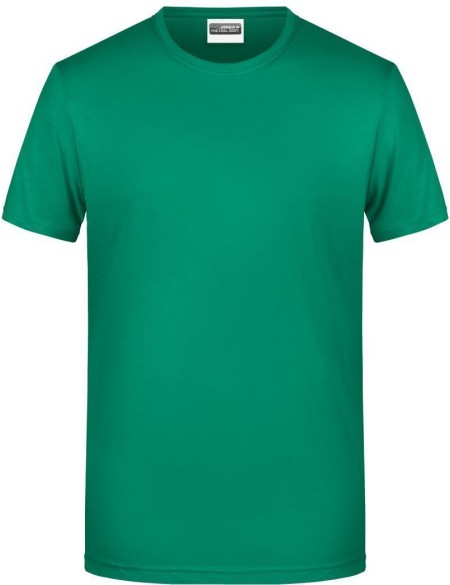James+Nicholson 8008 Herren-T-Shirt aus Bio-Baumwolle – Irischgrün XL