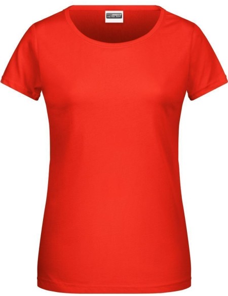 Damen-T-Shirt aus Bio-Baumwolle James+Nicholson 8007 - Grenadine L