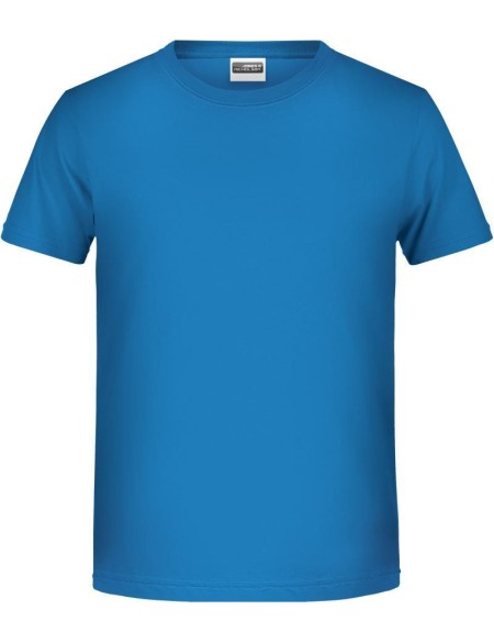 James+Nicholson T-Shirt aus Bio-Baumwolle für Jungen 8008B – Cobalt XS